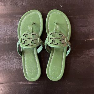 Tory Burch Miller sandals size 7 in Arugula
